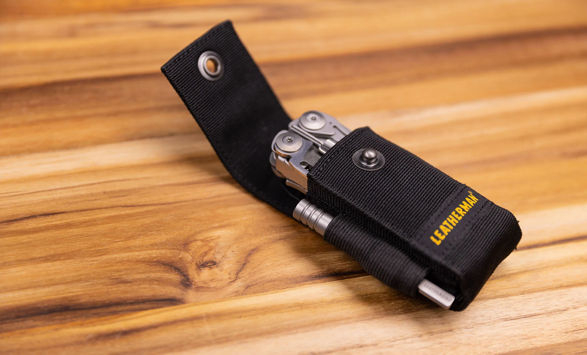 Black Nylon Sheath w/ Pockets - Image 4