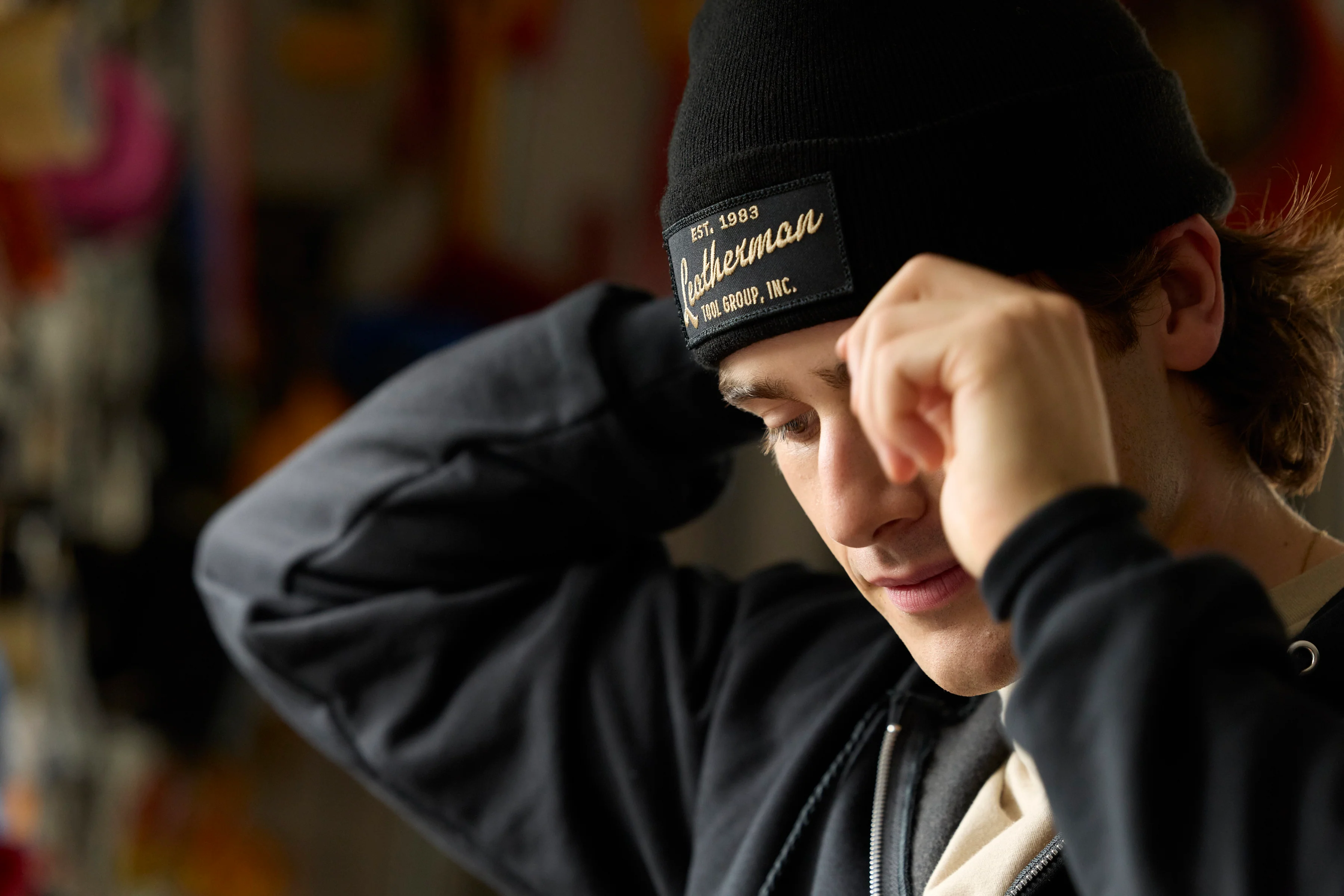 Vintage Knit Beanie - Image 6